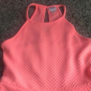 Never worn bright orange dress